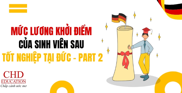 mức lương khởi điểm tại các bang Đức sau tốt nghiệp