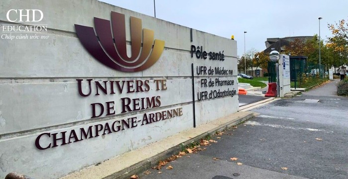  Đại học Reims Champagne-Ardenne tại Pháp
