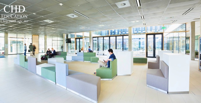 cơ sở vật chất của Đại học KHUD Niederrhein