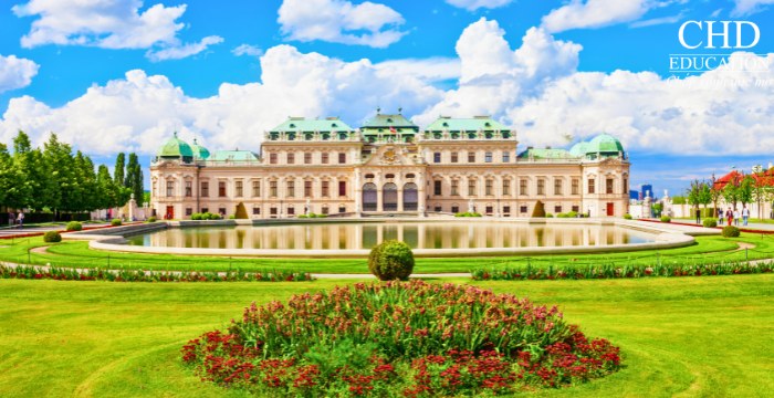 học tại thủ đô nước Áo Vienna