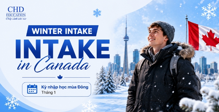 Kỳ nhập học Canada tháng 1