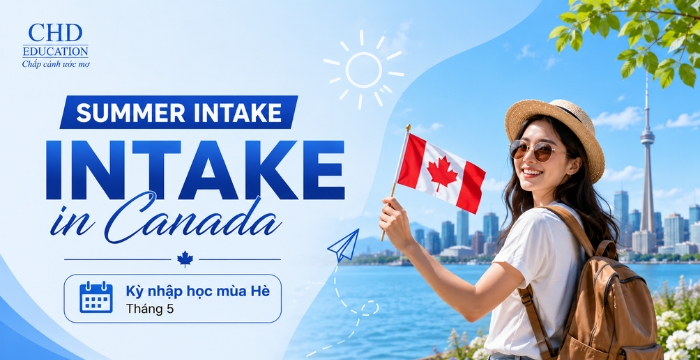 Kỳ nhập học Canada tháng 5