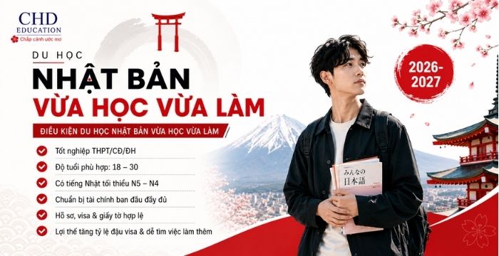 Điều kiện du học Nhật Bản vừa học vừa làm