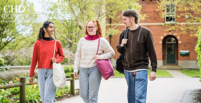 sinh viên tại Đại học Leeds