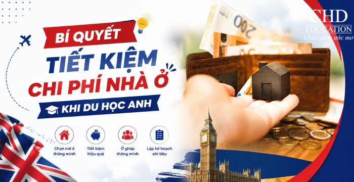 bí quyết tiết kiệm chi phí nhà ở khi du học Anh