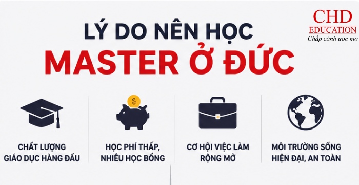 những lợi ích nổi bật khi học thạc sĩ ở Đức