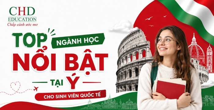 Top ngành học nổi bật tại Ý cho sinh viên quốc tế