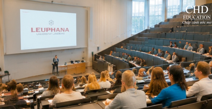 học tại Đại học Leuphana Lüneburg 