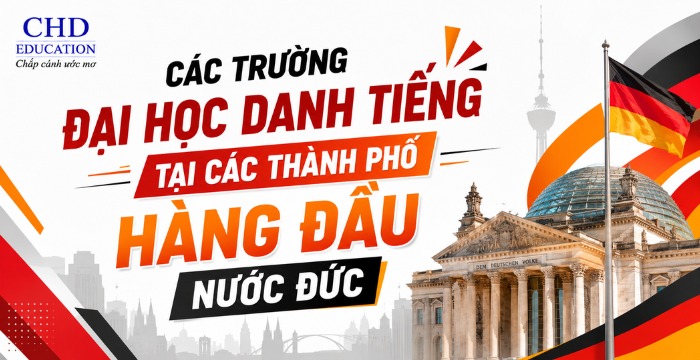 các trường đại học danh tiếng tại các thành phố hàng đầu ở Đức