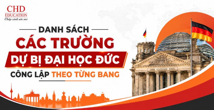 danh sách các trường dự bị đại học công lập đức