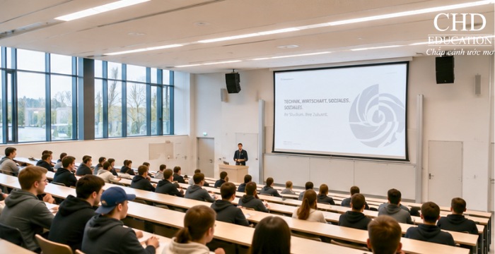 lớp học tại Hochschule Albstadt Sigmaringen