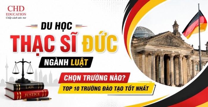 du học thạc sĩ Đức ngành luật trường nào đào tạo tốt