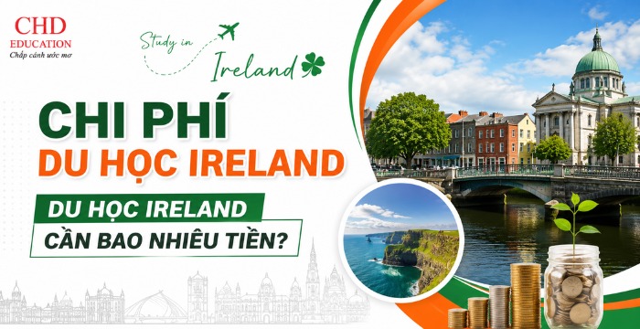 chi phí du học Ireland cần bao nhiêu tiền