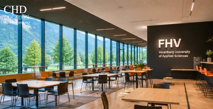 học tại FH Vorarlberg Áo