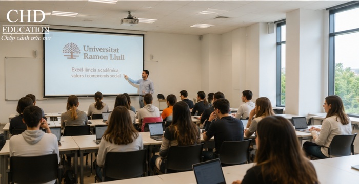 học tại Đại học Ramon Llull Tây Ban Nha