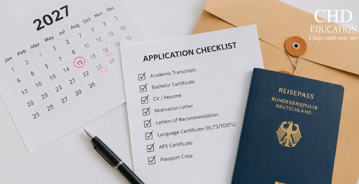 CHD hỗ trợ apply trường công miễn học phí thạc sĩ Đức