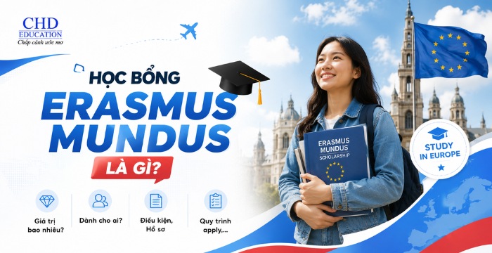 tất tần tật thông tin cần biết về học bổng Erasmus Mundus
