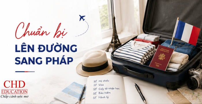 sang Pháp du học