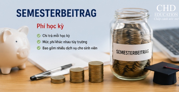 khoản phí học kỳ Semesterbeitrag