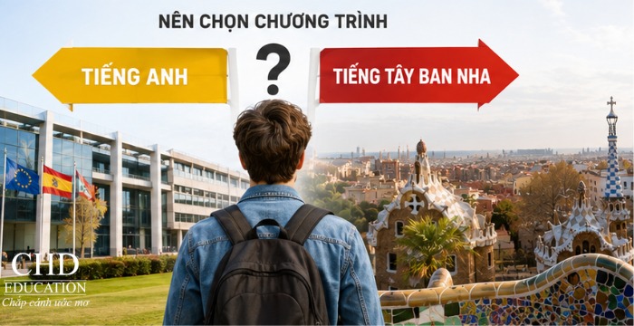 du học TBN nên chọn chương trình tiếng Anh hay tiếng TBN