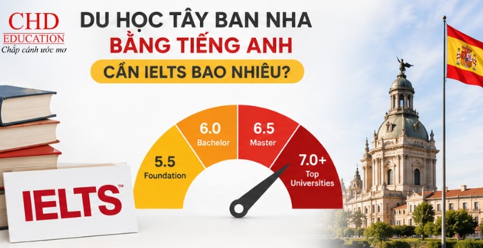 Du học Tây Ban Nha cần IELTS bao nhiêu