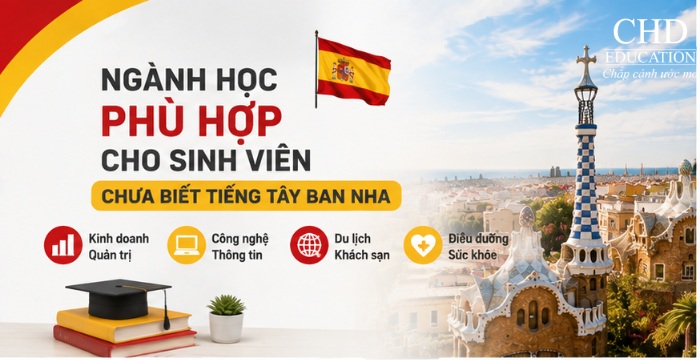 ngành học cho sinh viên chưa biết tiếng TBN