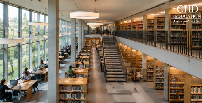 thư viện đại học Boku Áo