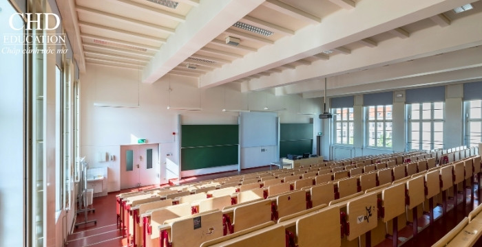 lớp học tại Đại học Martin Luther Halle-Wittenberg
