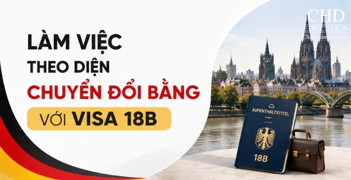 chuyển đổi bằng để làm việc ở Đức với visa 18b