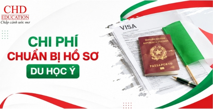 chi phí chuẩn bị hồ sơ du học Ý là bao nhiêu