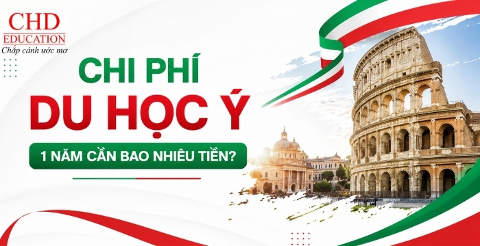 chi phí du học Ý cần bao nhiêu tiền