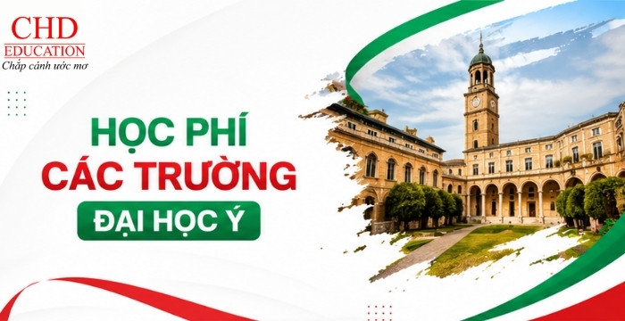 học phí các trường đại học ở Ý