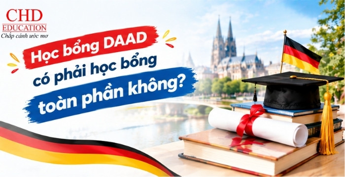 Học bổng DAAD có phải toàn phần không