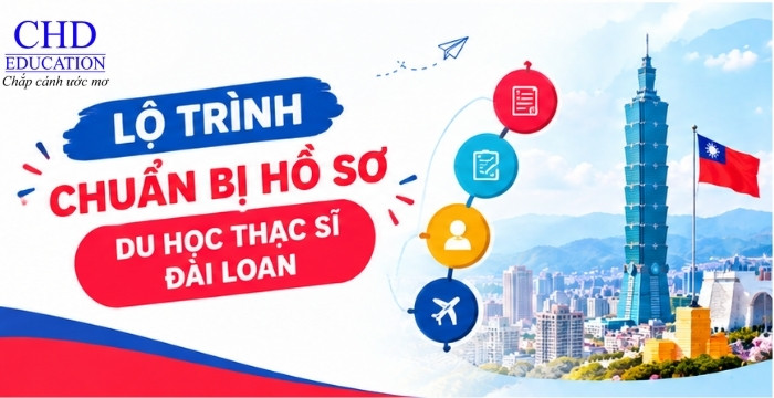 lộ trình học thạc sĩ tại Đài Loan