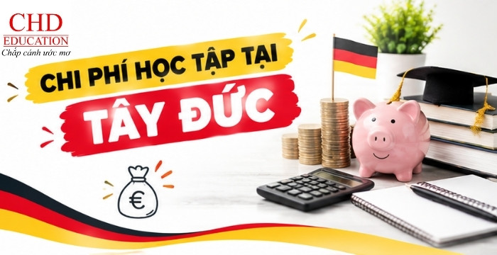 chi phí học tại Tây Đức