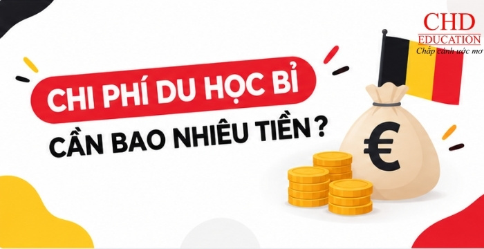 chi phí du học bỉ