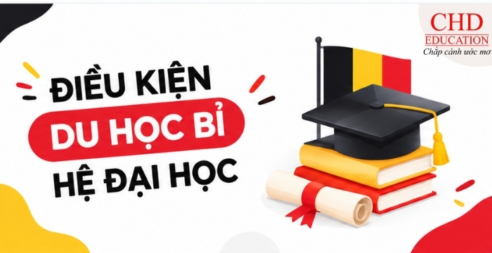 điều kiện du học Bỉ hệ đại học