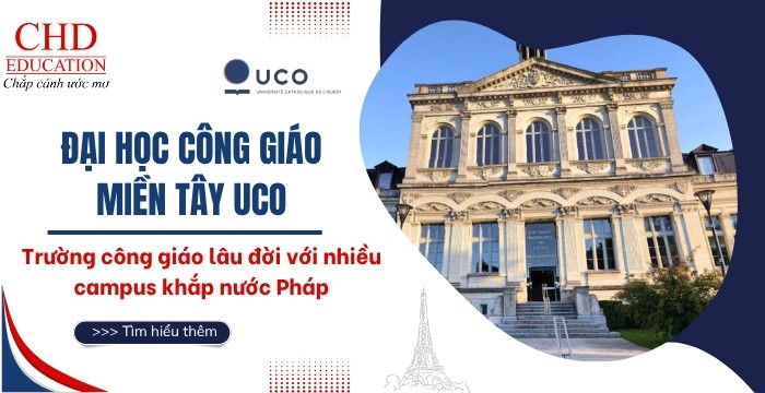 du học Pháp tại đại học công giáo miền Tây UCO