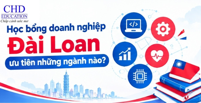 học bổng doanh nghiệp đài loan cho những ngành học nào
